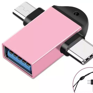 Hot 3 in 1 Typ C Micro USB OTG Adapter für Android Huawei USB 3.1 Daten übertragungs konverter für Tablet Festplatten laufwerk - Product Image 2
