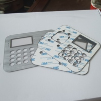 Lot d'autocollants en Polycarbonate avec impression numérique, PET/PC, superposition graphique de Membrane, clavier, clavier