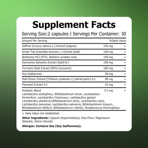 Highly Effective Probiotic Blend Capsules Promote Metabolic Function Appetite Suppressant Capsules Support Gut Health - Product Image 2