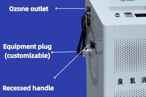 बहु-उपयोग ओजोन कीटाणुशोधन मशीन: अंतरिक्ष/जल कीटाणुशोधन उच्च उत्पादन कम खपत - Product Image 3