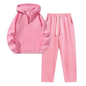 Conjunto Deportivo Informal de 2 Piezas para Mujer, Sudadera con Capucha y Pantalones Deportivos, Color Gris, para Otoño, Tela de Poliéster, Diseño con Bolsillos - Product Image 3