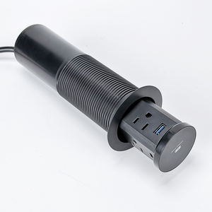 Enchufe de Escritorio Empotrado con Puertos USB y Carga Inalámbrica, Tomas de Corriente para Escritorio, Venta Directa de Fábrica, para Cocina - Product Image 4