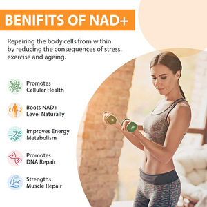 Cápsulas Blandas de NAD Liposomal OEM, 60 Unidades, 500 mg de NAD+ con TMG 250 mg, Suplemento Dietético para Apoyar la Salud Celular, Mejorar la Energía y la Reparación del ADN - Product Image 6