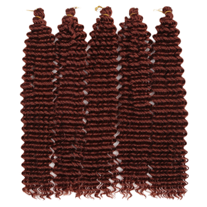 80g 22/24/30 pouces vague d'eau en vrac perruque de cheveux synthétiques <span class=keywords><strong>Passion</strong></span> Twist Crochet tressage trame unique <span class=keywords><strong>pour</strong></span> Extension de cheveux couleur Ombre - Product Image 1