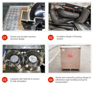 Machine à crème glacée molle à saveurs uniques certifiée CE ETL pour dessus de table - Product Image 5