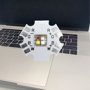Module LED SMD 10W, <span class=keywords><strong>diode</strong></span> 5050, lampe à puces CREE XML2, <span class=keywords><strong>diode</strong></span> à puce <span class=keywords><strong>3V</strong></span> RGBW, avec dissipateur thermique en aluminium de 20 mm pour carte PCB - Product Image 3