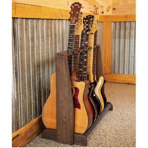 Supporto per Chitarra in Legno, Rastrelliera per Chitarre, Porta Chitarre Multiplo - Product Image 5