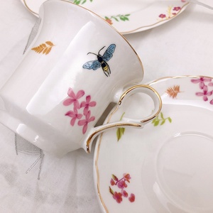 Japanese Style Ins Pastoral Phnom Penh Ceramic Coffee Cup and Saucer <b>Set</b> Afternoon <b>Tea</b> Coffee Cup Office Coffee <b>Set</b> - Product Image 3