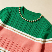 Ensembles de vêtements pour femmes de la sororité Sigma Gamma Rho, style canadien, personnalisés OEM, rouge et vert, grandes tailles L-2XL, pulls 7 jauges