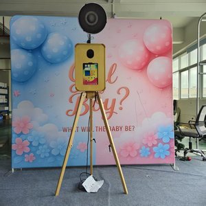 Espejo Mágico con Trípode de Madera para Cabina de <span class=keywords><strong>Fotos</strong></span> |   Dispositivo Interactivo para Fiestas de Revelación de Género - Product Image 3