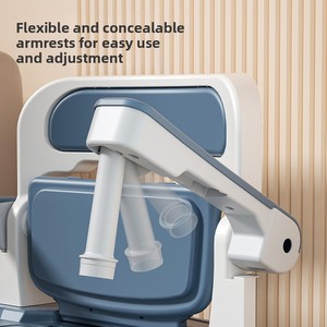Chaise de toilette élévatrice pour personnes âgées, usage intérieur, avec seau à urine mobile et finition lisse, toilette pour adultes élévatrice de classe II - Product Image 2