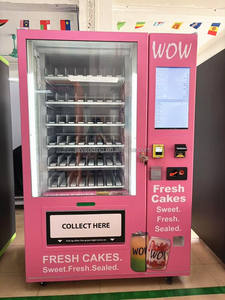 Máquina Expendedora de Galletas de Alta Capacidad con Estantes Ajustables para Galletas, Papas Fritas, Dulces, Pasteles y Queso con Elevador - Product Image 2