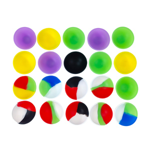 Logotipo personalizado Mini forma de cuenco contenedor de silicona al por mayor tarro de silicona antiadherente - Product Image 6