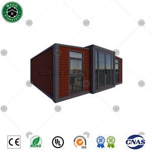บ้านคอนเทนเนอร์สำเร็จรูปขนาด 40 ฟุต 20 ฟุต แบบขยายได้ พร้อมห้องน้ำและห้องอาบน้ำ 3 ห้องนอน - Product Image 2