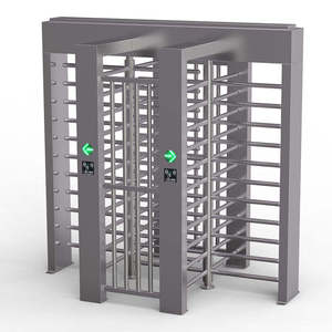 Bảo mật cao hai kênh bốn cột đầy đủ chiều cao quay vòng với hệ thống kiểm soát truy cập nhận dạng thẻ RFID mặt - Product Image 4