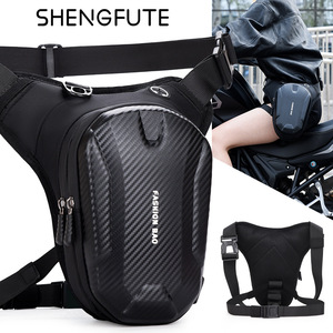 <span class=keywords><strong>Borsa</strong></span> <span class=keywords><strong>da</strong></span> <span class=keywords><strong>Gamba</strong></span> Tattica Impermeabile in PU Riflettente con Cerniera per <span class=keywords><strong>Uomo</strong></span>, Ideale per Moto e Sport all'Aperto - Product Image 3