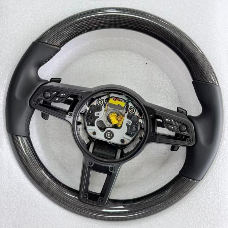 Assembly Carbon Fiber Steering Wheel (Porsche Fitment), photo 5