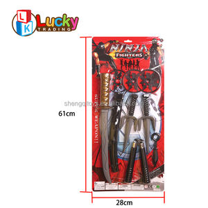 Cuchillo de juguete japonés de la suerte para Halloween, accesorios de plástico para espectáculo de Cosplay, armas - Product Image 5