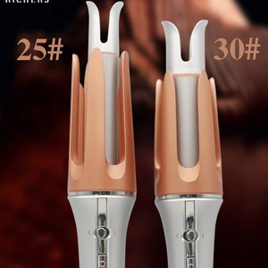 Negative Ionic Ceramic Coating Manual-Wired Hair Curling Wand <strong>Massager</strong> for Head <strong>2</strong>-way Rotation 3-<strong>speed</strong> Temperature Regulation - Product Image 1