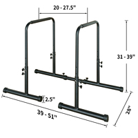 Station de musculation Power Tower avec barre de traction, hauteur réglable, robuste, multifonctionnelle, équipement d'entraînement physique