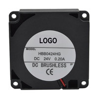 Kipas Blower DC 5V/12V 40x40x10mm Bantalan Hidrolik 70000 Jam Kipas Pendingin Udara Bilah Plastik PBT Bersertifikasi CE OEM ODM