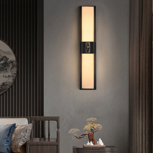 Chinese Style Outdoor Waterproof Wall <b>Lamp</b> Led Long Strip For Gate Courtyard Entryway Landscape Lighting - Product Image 2