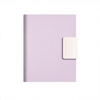 Carnet A5 en similicuir à feuilles mobiles, reliure collée, logo personnalisé, cadeau d'entreprise, carnet de notes de bureau