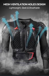 Combinaison de <span class=keywords><strong>moto</strong></span> respirante, <span class=keywords><strong>pantalon</strong></span> anti-chute, veste de protection avec protection dorsale pour les sports de plein air - Product Image 6