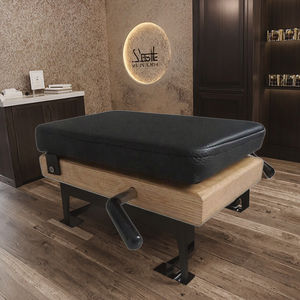 Penjualan Terbaik hotel kualitas <span class=keywords><strong>Chiropractic</strong></span> Drop lurus meja pijat Modern tegangan dapat disesuaikan papan pemcepat kulit sintetis - Product Image 2