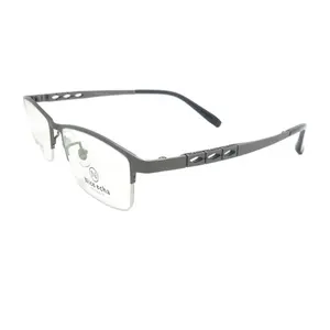 男士商务休闲纯钛框架钛板眼镜架SW10022