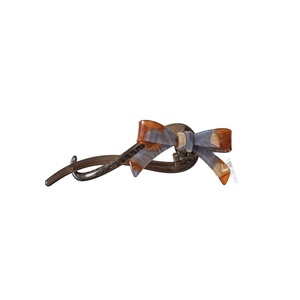Lazy Style Korean Style Elegant Bow Frog <strong>Buckle</strong> Acetate Handmade High-grade Twisted <strong>Clip</strong> Hair Shark <strong>Clip</strong> for Women - Product Image 5