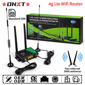 Router 4G DNXT Práctico y en Oferta, Router Wifi de Alta Velocidad con Tarjeta SIM, Antena Desmontable, 300Mbps - Product Image 1