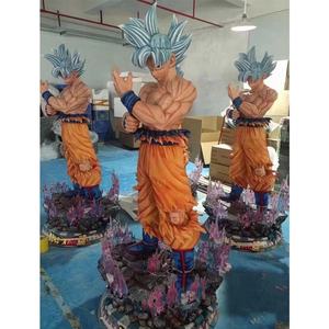 Recoger escultura <span class=keywords><strong>de</strong></span> personaje <span class=keywords><strong>de</strong></span> anime <span class=keywords><strong>de</strong></span> gran tamaño <span class=keywords><strong>Dragon</strong></span> <span class=keywords><strong>Ball</strong></span> <span class=keywords><strong>Z</strong></span> figura Goku estatua resina artesanía molde para Decoración - Product Image 1