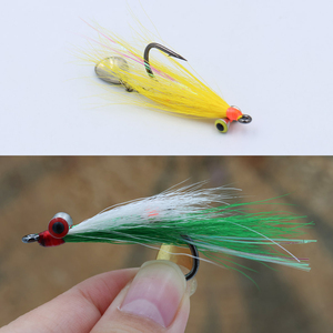 เหยื่อตก<span class=keywords><strong>ปลา</strong></span>แบบสตรีมเมอร์รุ่นใหม่ Deep Minnow Flies พร้อมตัวหมุนแบบ Rolling Swivel ช้อนโลหะ ตะขอ Stinger แข็งแรง เหยื่อปลอมสำหรับตก<span class=keywords><strong>ปลา</strong></span>ทะเล เช่น <span class=keywords><strong>ปลา</strong></span>กะ<span class=keywords><strong>พง</strong></span> - Product Image 6