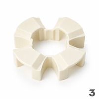 4654760/YB00000115 Joint d'Accouplement en Caoutchouc d'Origine Hitachi pour Pompe Hydraulique d'Excavatrice ZX110-3/ZX120/ZX200-3/ZX240-3/ZX270-3/ZX200-3G