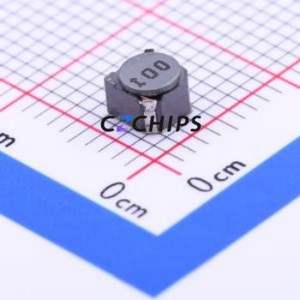 Inducteur de puissance SMRH3D28-100MT SMD, 4x4mm (Inductance : 10uH) (Précision : 20%) Courant de saturation (Isat) : 1,05A - Product Image 1