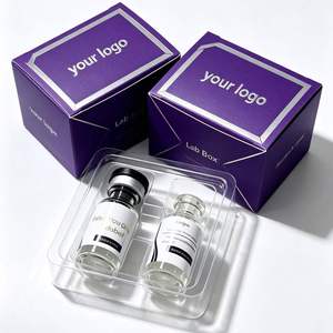 FX <b>Small</b> Cosmetic Vial Box with Dedicated <b>Bottle</b> Holder for 3ml Products Custom Printed Paper Packaging and Retail Display - Product Image 1