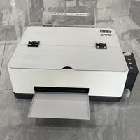 Multifunktions-Digital 4-Farben-Flachbett-Etikettendrucker Desktop-Rolle-zu-Rolle-Digital-Inkjet-Etiketten druckmaschine