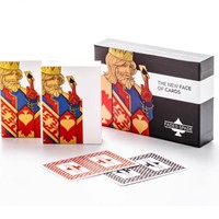 Cartes de poker Hustler Professional Texas Hold'em en PVC plastique imperméable mat, cartes spéciales de compétition WSOPWPT, modèle 11