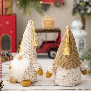 Gnome Christmas Decorations 30cm <strong>Light</strong> up Christmas Gnomes Plush Doll Ornaments Knitted <strong>Elf</strong> Dwarf Gift Home Table Decor - Product Image 3