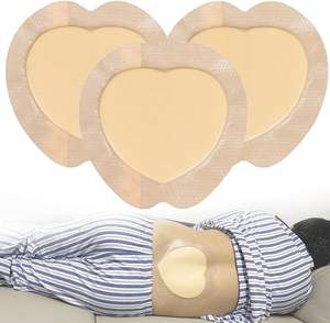 Pansement en mousse de silicone sacrée 7x7 Bordure Adhésive Bed Sore Bandage Bordered Pad Pressure Sore Ulcer Patchs - Product Image 2