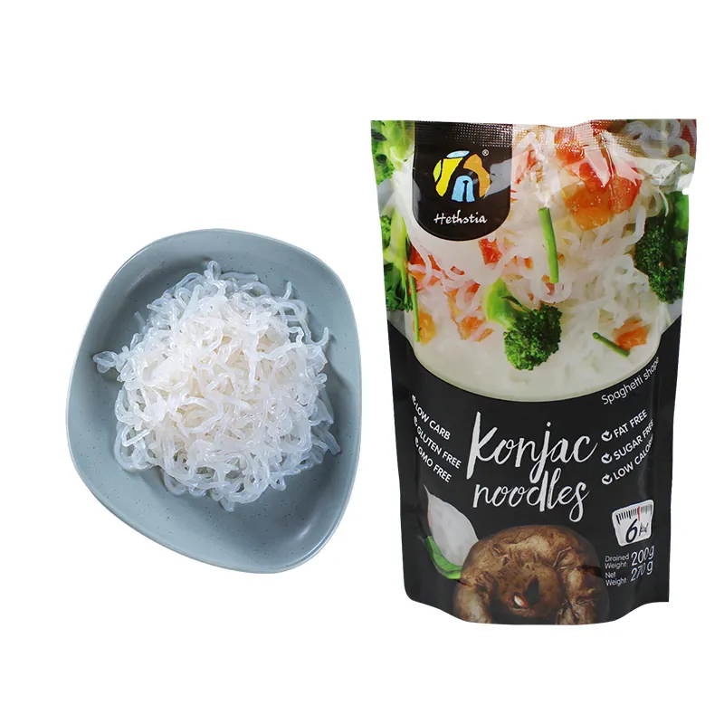 Konjac-fideos instantáneos noodl de bajo consumo, fideos chinos sin pegamento, hotspot