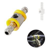 Suku Cadang Modifikasi Mobil Baru Pipa Bahan Bakar 3/8" Sensor Pengukur Tekanan Bahan Bakar Sambungan Kait Berbentuk T 1/2 Model 68 OE THB012