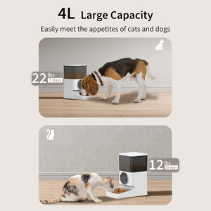Comedero Automático Ecológico de Acero Inoxidable con Control por Aplicación, Carga, Cámara, Gran Capacidad de 4L, Programación Inteligente y Alimentación Fuera de Línea - Product Image 5