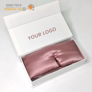 Fabricante y Proveedor de Máscaras de Dormir 3D Grandes de Seda de Morera 100% con Logotipo Personalizado OEM ODM - Product Image 1
