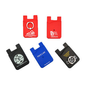 Soporte de <span class=keywords><strong>tarjeta</strong></span> de crédito para teléfono de silicona con logotipo impreso personalizado, soporte de <span class=keywords><strong>tarjeta</strong></span> de teléfono con pegatina adhesiva - Product Image 5