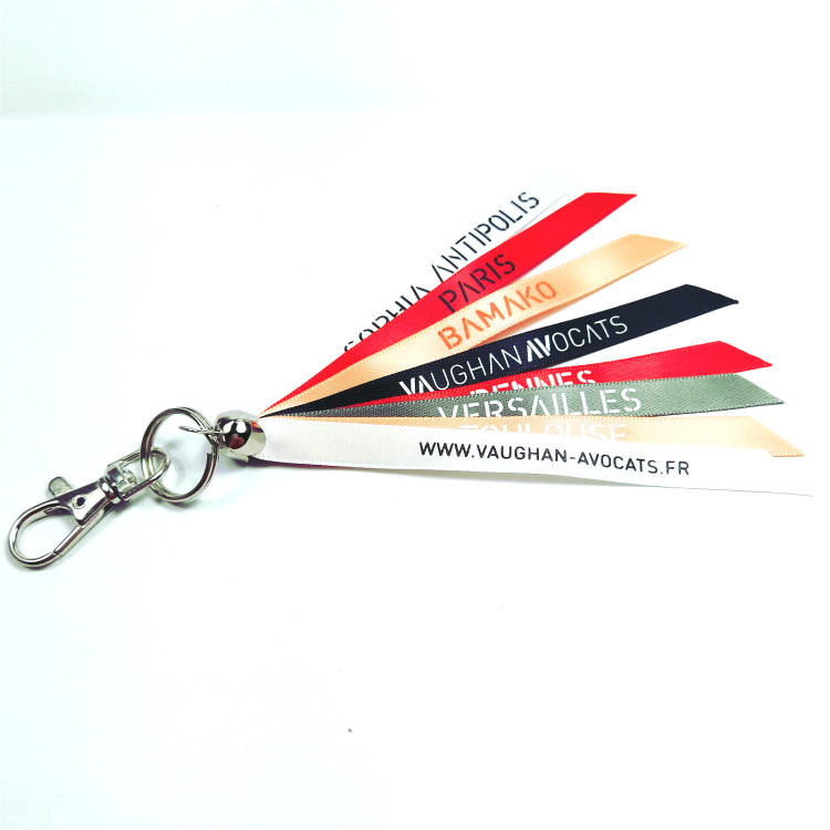 2020 рекламный персонализированный цветной брелок с лентой Нью-Йорк