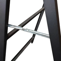 Support d'affichage publicitaire en acier 61*91CM, panneau coulissant en métal pour trottoir