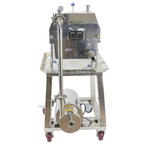 Prensa de filtro de placa pequena e estrutura, filtro de óleo de coco em aço inoxidável, máquina de venda imperdível