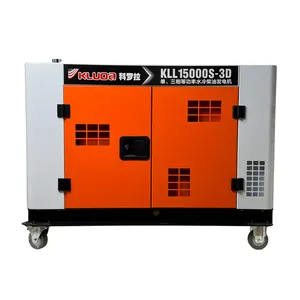 Cina fabbricazione generatore diesel super silenzioso 10kw 12.5KVA generatore diesel insonorizzato at telecomando 20kva prezzo basso